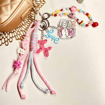 HANDMADE BAG CHARMS ~ BALLOON DOG CHARM