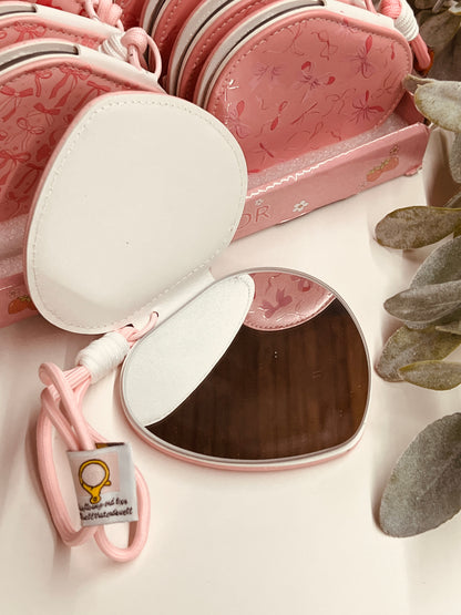 MYSTERY HEART SHAPED COQUETTE MIRROR