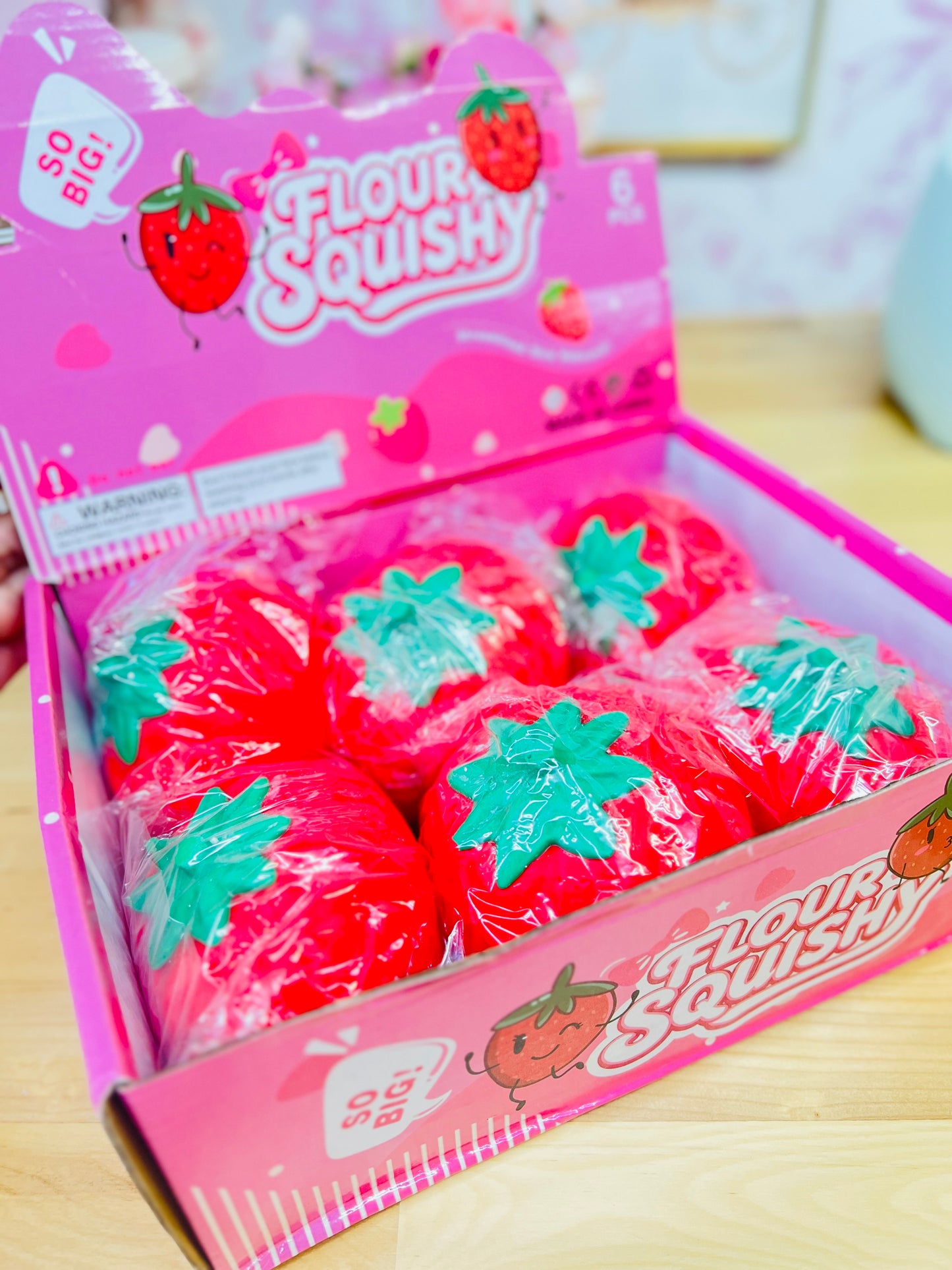 BIG SQUISHY STRAWBERRY