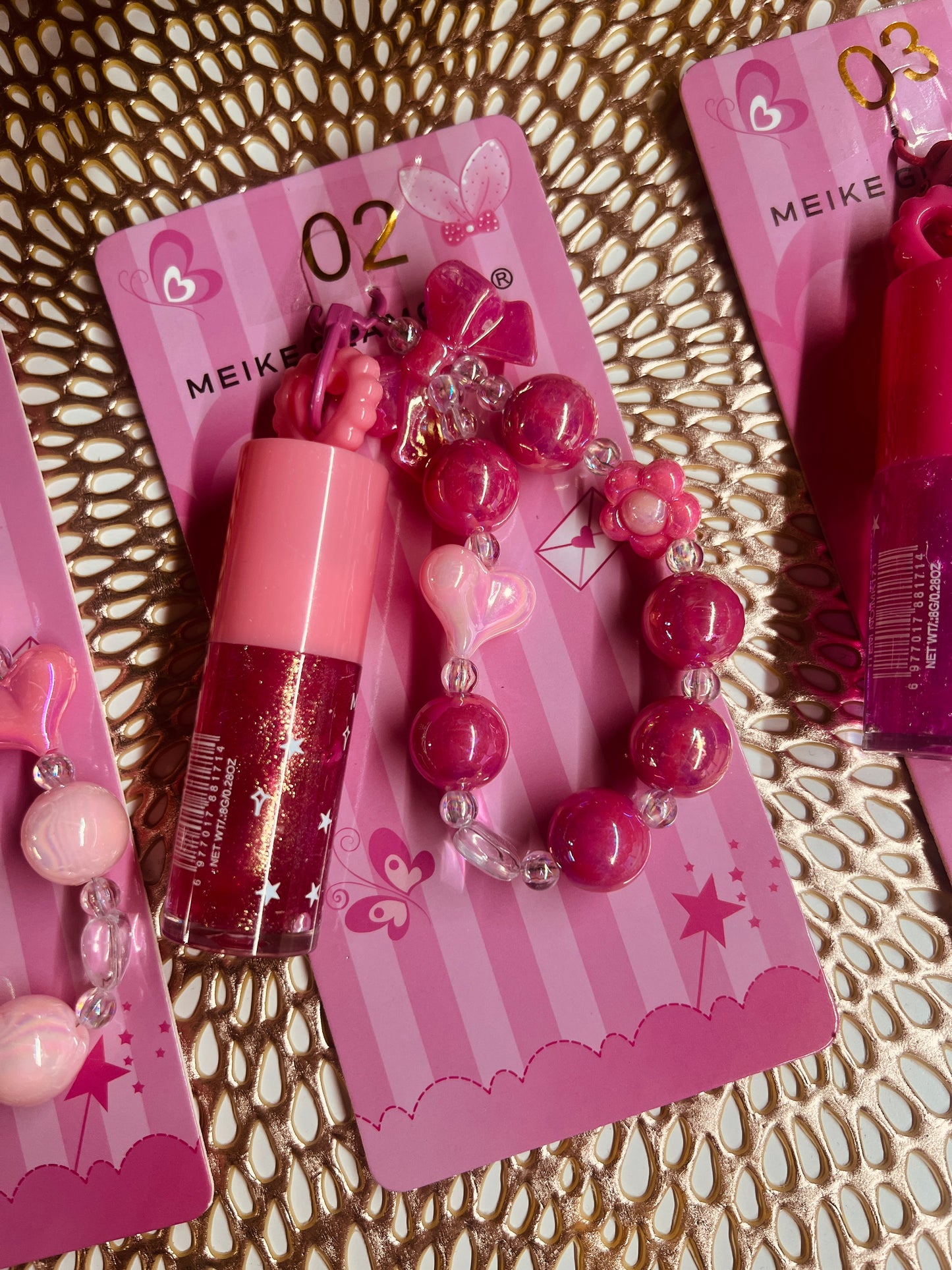 LIP GLOSS W/KEYCHAIN
