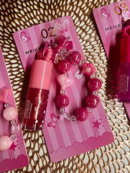 LIP GLOSS W/KEYCHAIN