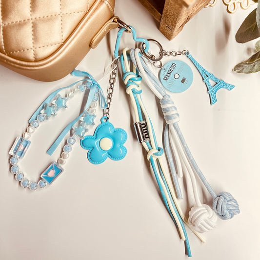 HANDMADE BAG CHARMS ~ PARIS VIBES ~